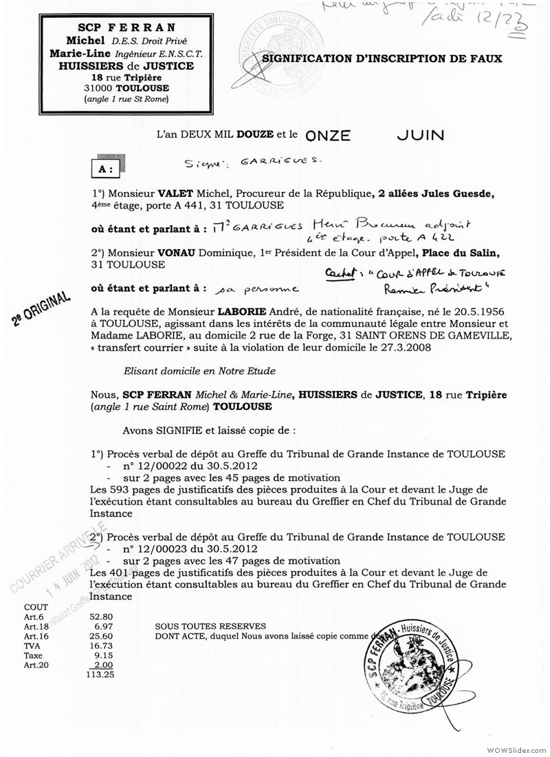 denonciations 2 procedure CA0001 denonciations 2 procedure CA0001
